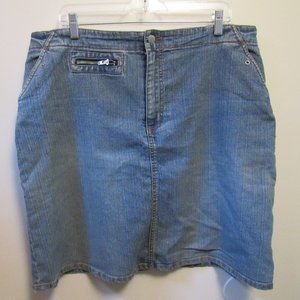 The Blues Denim Pencil Skirt